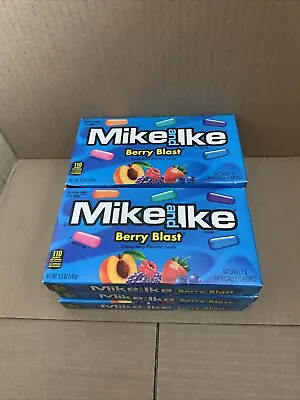 Mike And Ike Candy Berry Blast 6pk-5oz Boxes EXP 10/2023 • $12