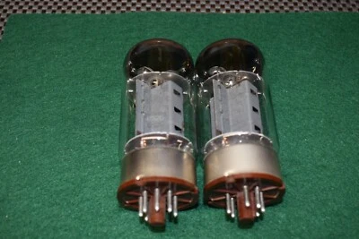 $85.99 • Buy 6550C Svetlana SEC Winged C Audio Receiver Power Vacuum Tubes Match Tested Pair