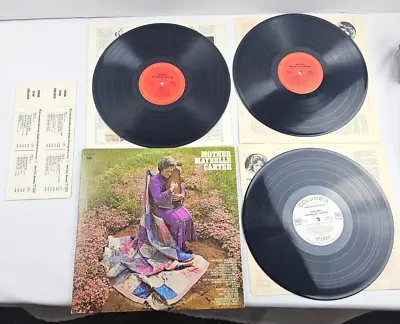 RARE 1973 White Label-Promo- 3 LP Mother Maybelle Carter  Self-Titled  KG 32436 • $26.95
