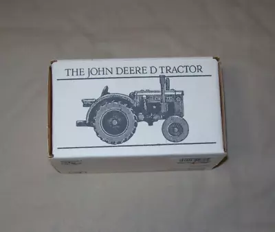 JOHN DEERE D TRACTOR Pewter Historic Collection 1/43 Scale - New In Box • $5.99