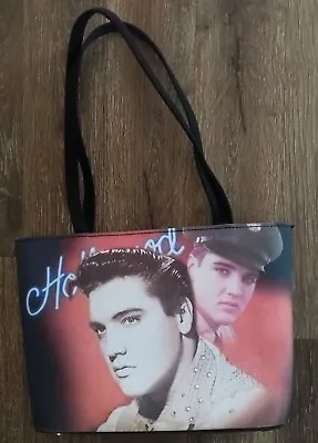 Elvis Presley Hollywood Purse Handbag Tote Made In USA FLAW • $13.60