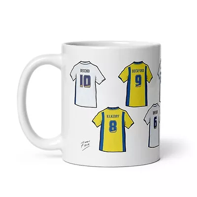 £10.99 • Buy Leeds 2009-10 Promotion Player Shirts Handmade Ceramic Football Mug