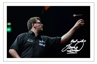 JAMES WADE Signed Autograph 6X4 PHOTO Gift Signature Print DARTS  • £3.79