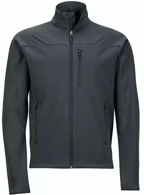 Marmot Tempo Mens Softshell Jacket Steel Black Slate  Large (16) • $80