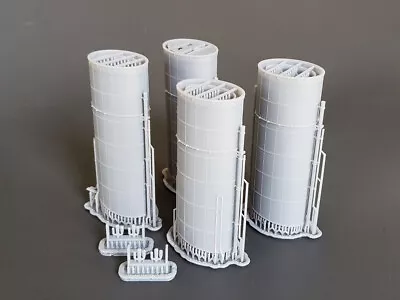 1/200 Titanic Funnels With Exterior Pipes And Triple Whistles • $135