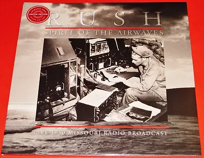 Rush: Spirit Of The Airwaves - Live 1980 Radio Broadcast 2 LP Color Vinyl EU NEW • $33.95