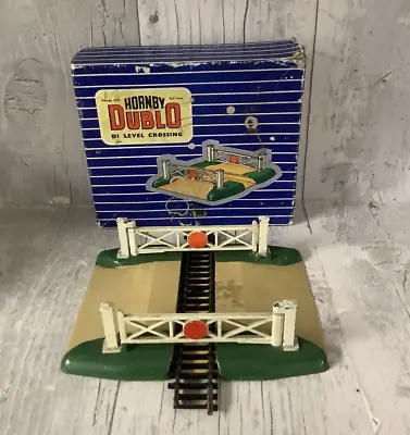 Hornby Dublo D1 Level Crossing 00 Gauge - Original Boxed • £9.99