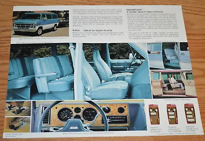 1984 Gmc Rally Stx Van Original Dealer Advertisement Ad 84 G1500 G2500 G3500 • $9.99