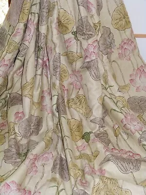 Zoffany Interlined Curtains Heavy Linen Ea Panel 104 W 112 D New & Unused • £425