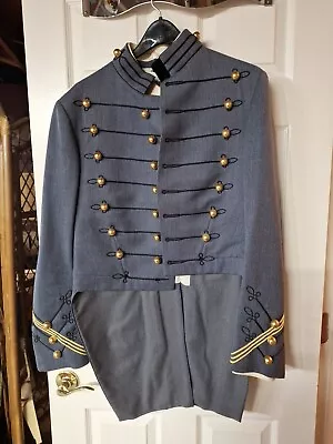 Vintage West Point Military Academy Cadet Dress Uniform Jacket Coat Tails 1979 • $24.32