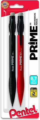 Prime Mechanical Pencil 0.7Mm Assorted Barrel Colors Pack Of 2 (AX7BP2) ⭐️⭐️⭐️⭐ • $4.02