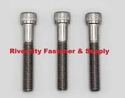 (10) 1/4-28x1-1/2 Socket Allen Head Cap Screws Stainless 1/4x28x1.5 Bolts  • $10.88