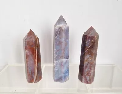 Purple Ocean Jasper Towers Points • £10