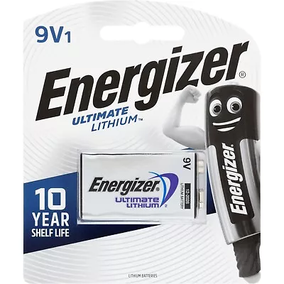 Energizer Ultimate Lithium 9V Battery - 1 Pack • $31.95