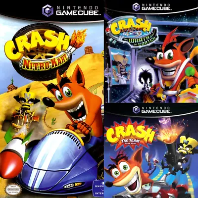Crash Bandicoot Nintendo GameCube Retro Games - Choose Your Game - Collection • £44.49