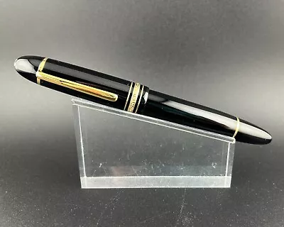 Montblanc Meisterstuck No.149 Fountain Pen 18k Gold EF Nib Serviced • $545