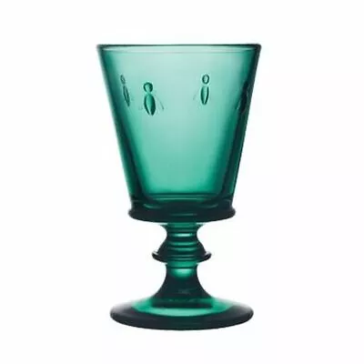 La Rochere Bee Set Of 6 Wine Glasses Green 8 Oz. • $77