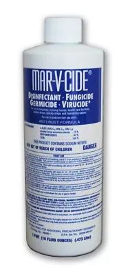 William Marvy Mar V Cide Disinfectant 16 Fl Oz • $9.95