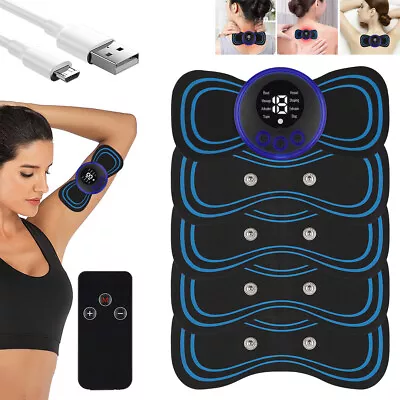 Pulse Tens Unit EMS Massager Back Full Body Muscle Stimulator Pain Relief Device • $12.12