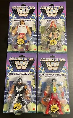 WWE Wave 5 Masters Of The Universe MOTU Action Figures Complete Set 4 Lot New! • $72.50