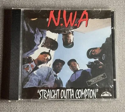 N.W.A. - Straight Outta Compton OG 1988 EU ISSUE CD Ruthless Eazy E NWA • £19.99
