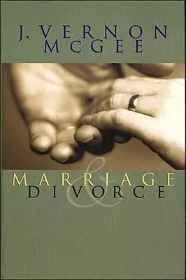 Marriage And Divorce By McGee J. Vernon • $4.58