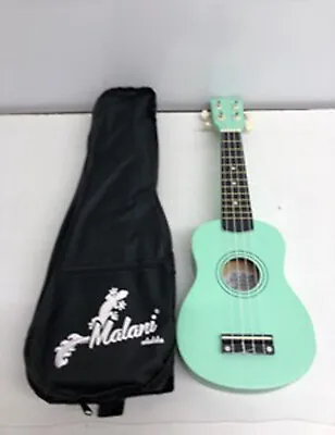 Malani MUKS 30 Green Ukelele With Bag • £16