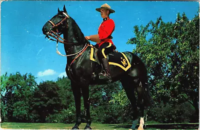 Royal Canadian Mounted Police Mountie Black Horse Uniform Hat P.U. (Z277) • $4