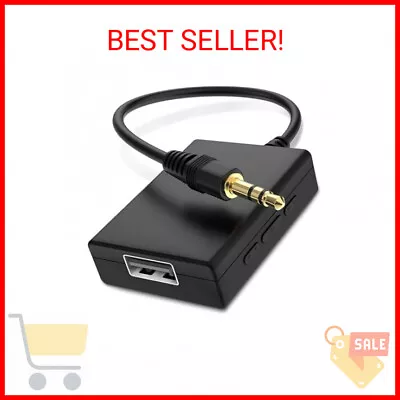 ANDTOBO USB To Aux Audio Adapter 3.5mm Male To USB Female For Playing Music Wit • $13.99