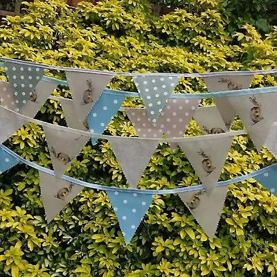 Handmade Waterproof Oilcloth Bunting Outdoor/Indoor • £10