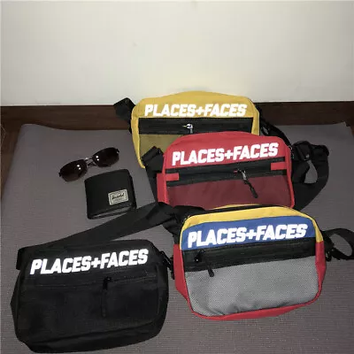 New Places+Faces 3M Reflective Vintage Shoulder Waist Bag Waterproof Crossbody. • $34.09