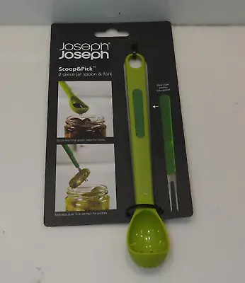 Joseph Joseph Plastic Cutlery Set Set Of 2 Green 10105 • $9.59