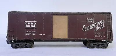 Everywhere West Box Car Model Rolling Stock O Gauge Model Trains • $24