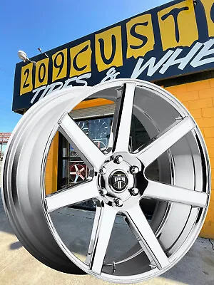 1 New 24X10 20 6X139.7 DUB 1PC S126 Future Chrome SILVERADO TAHOE 2019-2023 • $744