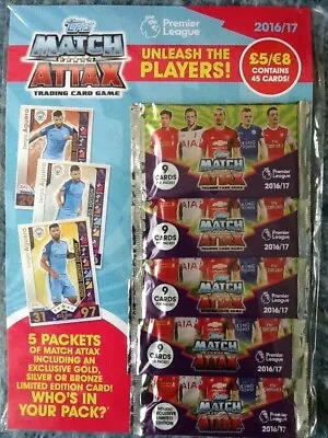 Match Attax Premier League Trading Cards 2016/17 (multi Pack) Topps • £3