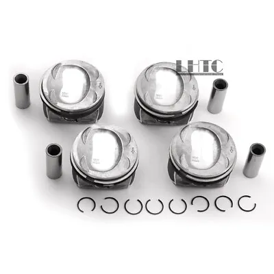 4x Ø7651mm Pistons Rings Set Mahle OE For VW Golf Passat CC Tiguan 1.4 TSI CAVD • $112