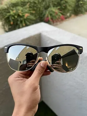 New Ray Ban 4175 Oversized Clubmaster Black 877/30 57/16/145 100% Authentic • $105