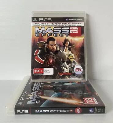 Mass Effect 2  + 3 Sony PlayStation 3 PS3 Complete Games W/Manuals VGC Free Post • $11.50