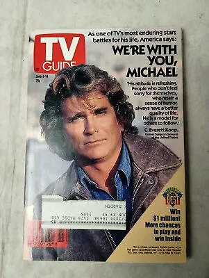 TV Guide Magazine June 8-14 1991 Issue #1993 Michael Landon • $9.95