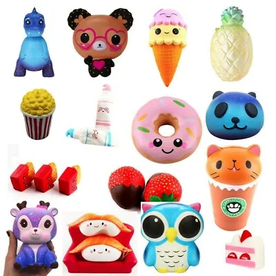 $13.99 • Buy Jumbo Slow Rising Compress Toy Scented Cute Mini Soft Charm Toys Present Toy