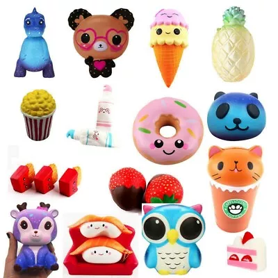$14.85 • Buy Jumbo Slow Rising Compress Toy Scented Cute Mini Soft Charm Toys Present Toy