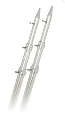 Rupp Marine 15  Top Gun Alum/Silver Telescoping Outrigger Pole One New • $275