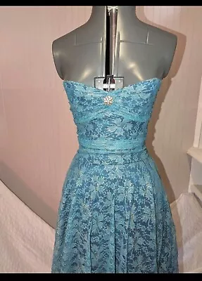 Vintage 50's Strapless Ball Prom Gown / Evening Party Dress • $150