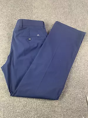 J Lindeberg Regular Fit Mens Golf Pants Size 34x31 Blue • $33.24