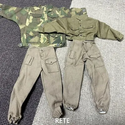 £13.19 • Buy 4pcs 1/6 WWII British Paratrooper Uniform Jackets Tunic Shirt For 12'' Gi Joe 