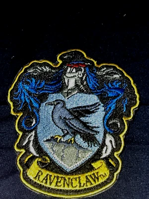 $7.99 • Buy Wizarding World Harry Potter Ravenclaw Patch Universal Studios 4 1/2  By  3 1/2 