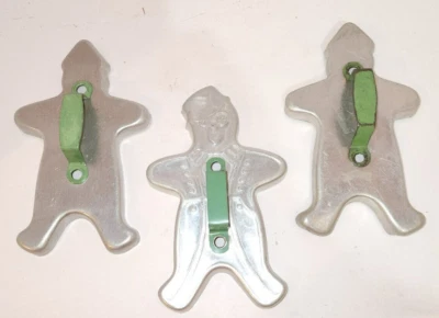 $17 • Buy Vintage Cookie Cutters Lot Of Three GingerBread Man