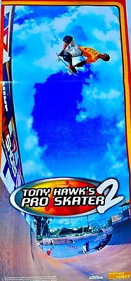 Authentic Nintendo Power Poster VTG PS1 N64 22x11 Tony Hawk Pro Skater 2 • $24.99