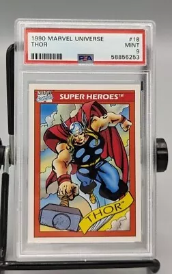 1990 Marvel Universe PSA 9 Graded Cards • $20