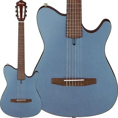 Ibanez FRH10N-IBF (Indigo Blue Metallic Flat) Nylon Electric Gut Guitar W/gigbag • $639.99